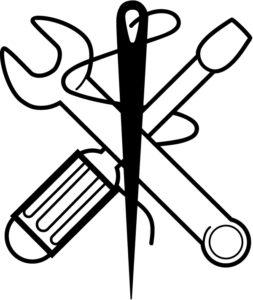 Logo aus Werkzeugen